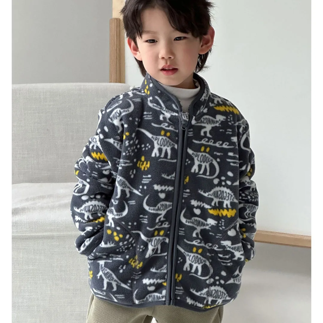 Fleece Jacket with Fur - Image 6