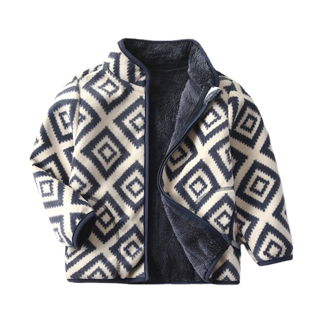 Fleece Jacket with Fur - Image 9