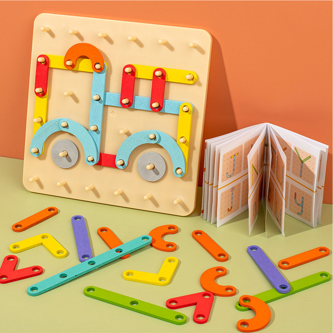 Creative Puzzle Board Game for Kids Display