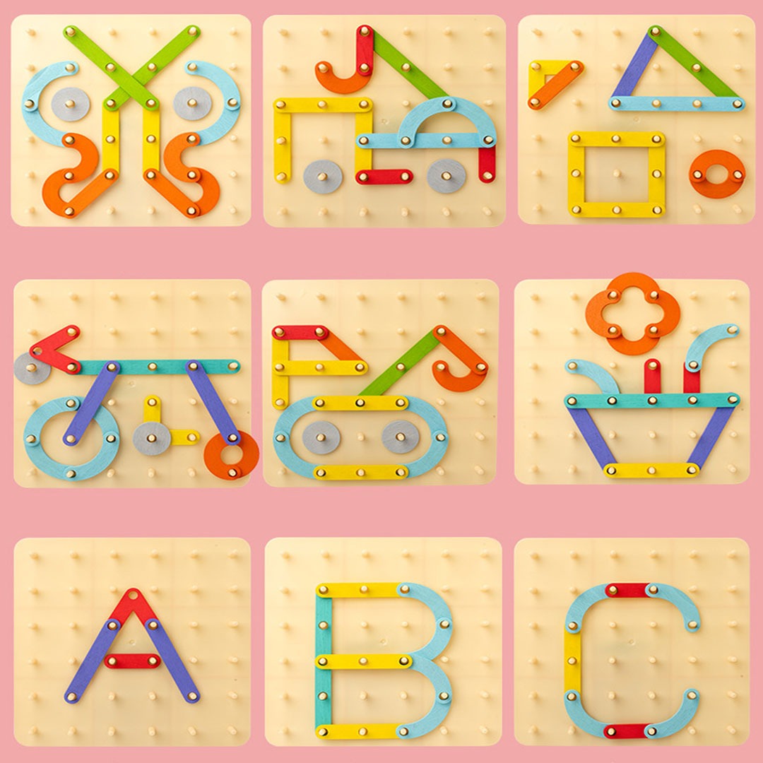 Creative Puzzle Board Game for Kids Demo Pattern