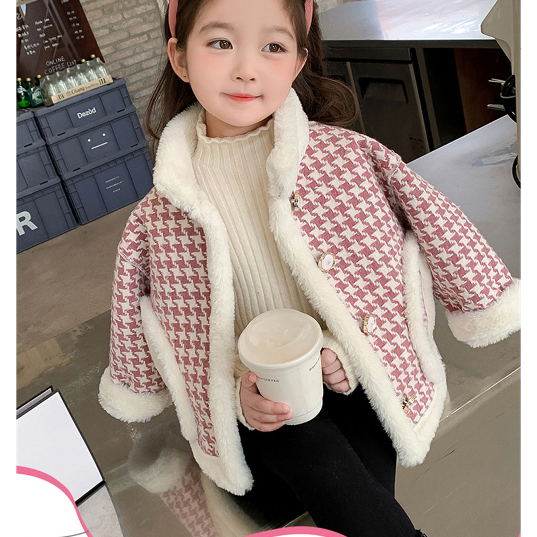 Baby Girl Pink Fur Coat