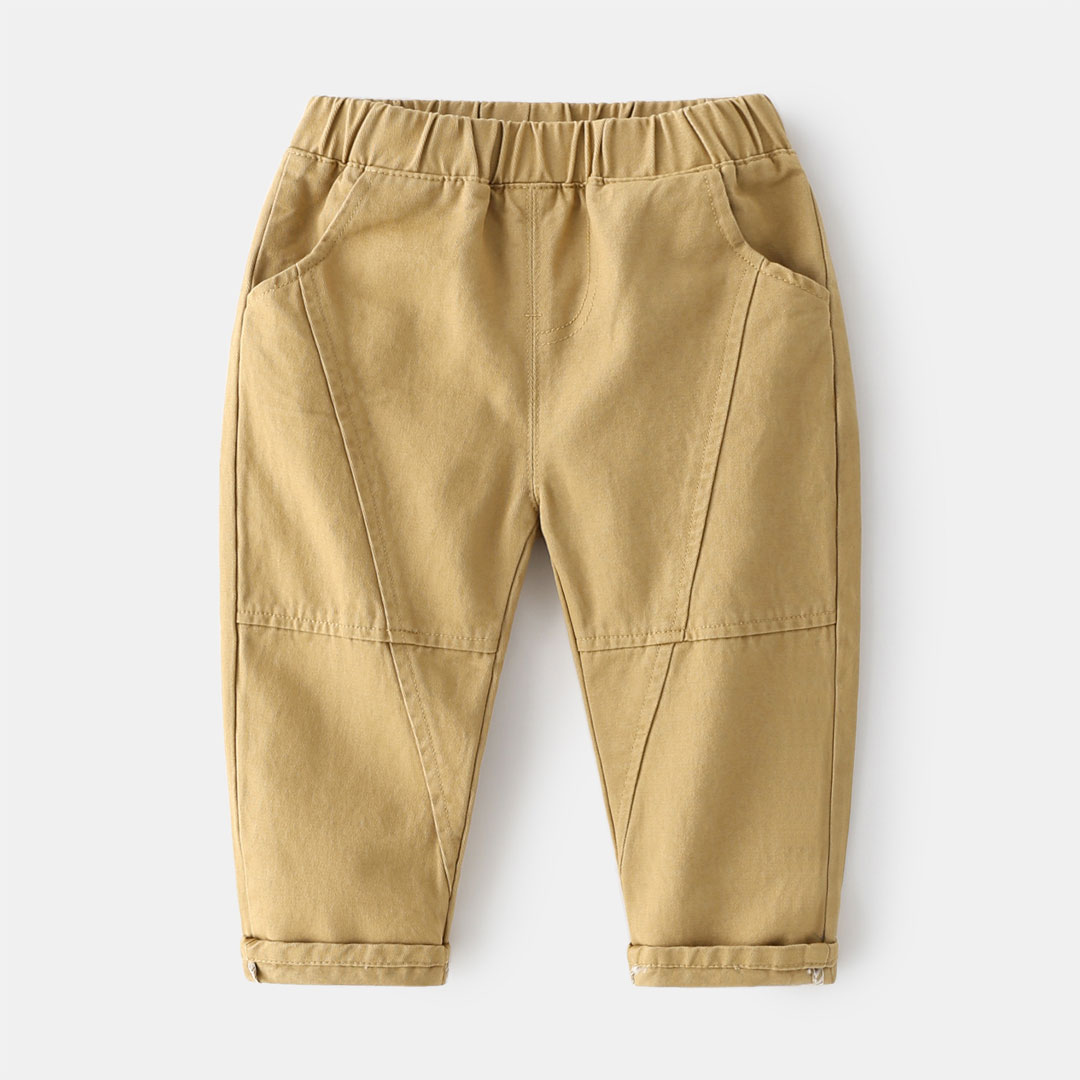 Summer joggers for baby boys cream