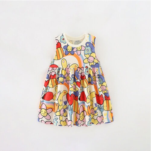 Sunflower Skirt for baby Girl product display