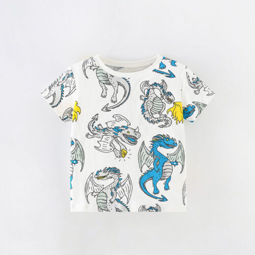 White Drogo t-shirt for baby boy